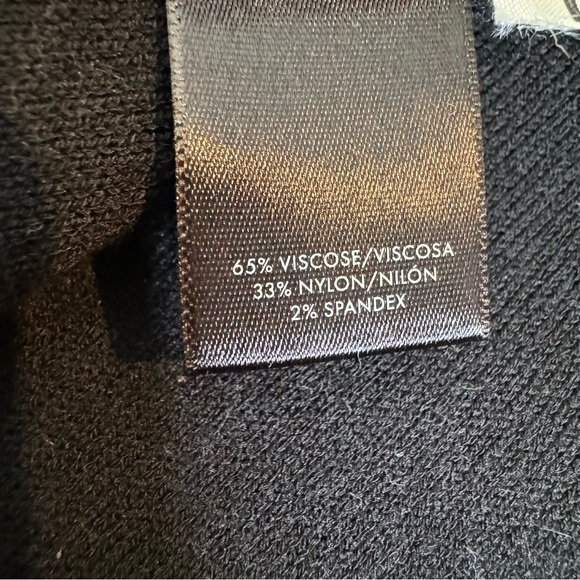 Ann Taylor Black Knit Sweater Dress With Bell Sleeves - Picture 10 of 10